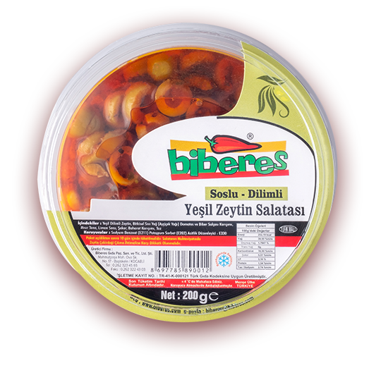 Yeşil Zeytin Salatası